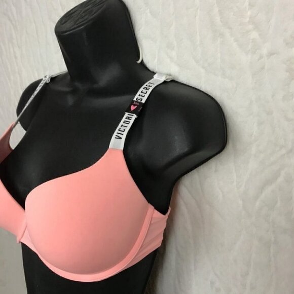 VICTORIA Secret t-shirt Push Up Full Coverage Bra Size 32DD - Picture 4 of 7